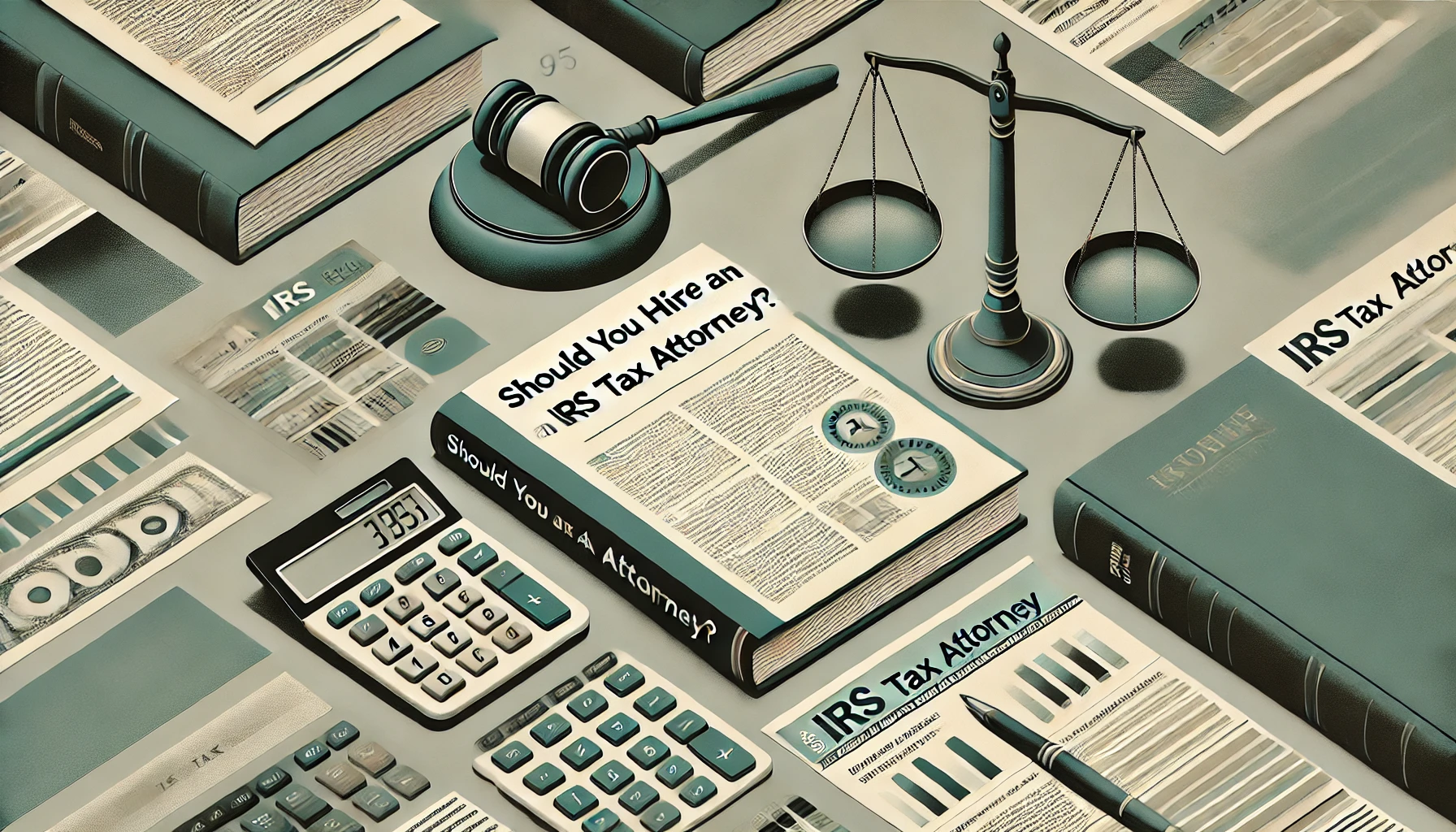 Should You Hires IRS Tax Attorney Illustration
